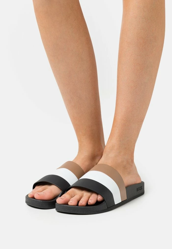 BOSS Mules - Open Brown 3 BOSS Mules - Open Brown