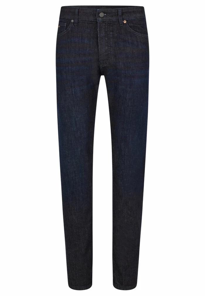 BOSS Straight Leg Jeans - Dark Blue 7 BOSS Straight Leg Jeans - Dark Blue - Image 5
