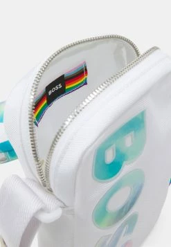 BOSS PRIDE CROSSBODY UNISEX - Across Body Bag - White -BOSS Sales Store 405bc88799af413984f05d2ddff97e1f