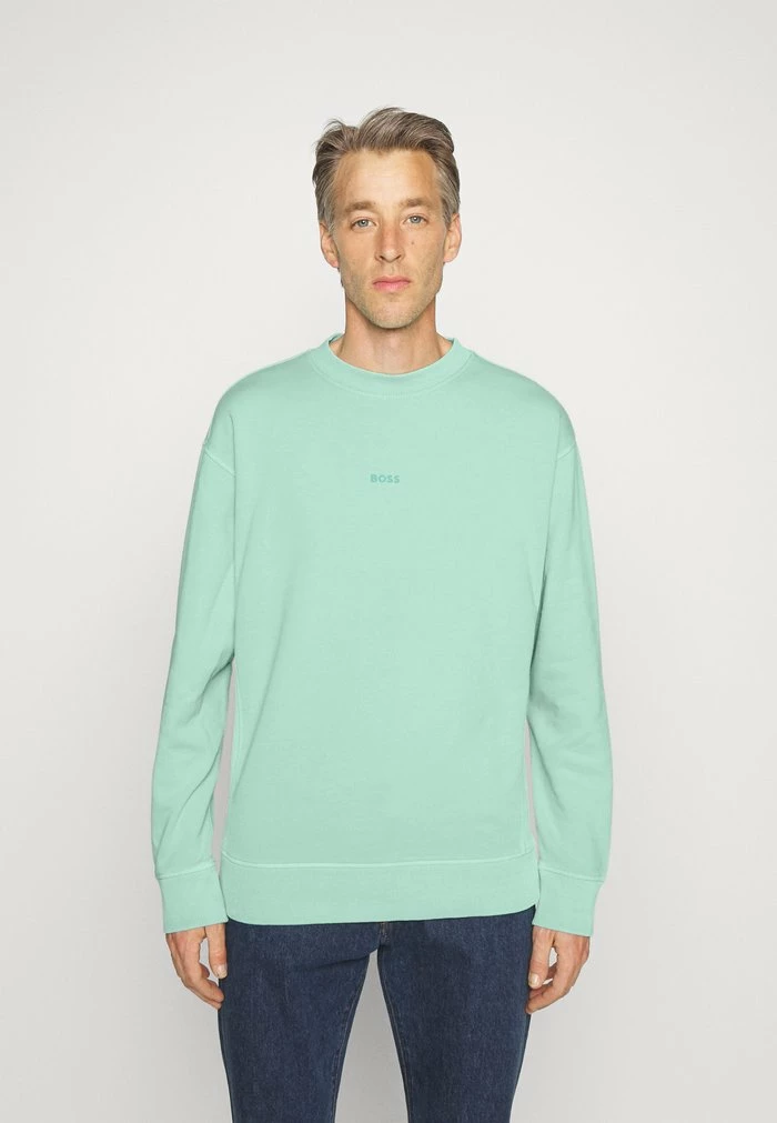 BOSS WEFADE - Sweatshirt - Light/pastel Green 5 BOSS WEFADE - Sweatshirt - Light/pastel Green - Image 3