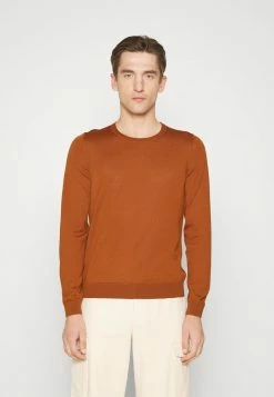 BOSS LENO - Jumper - Rust/copper