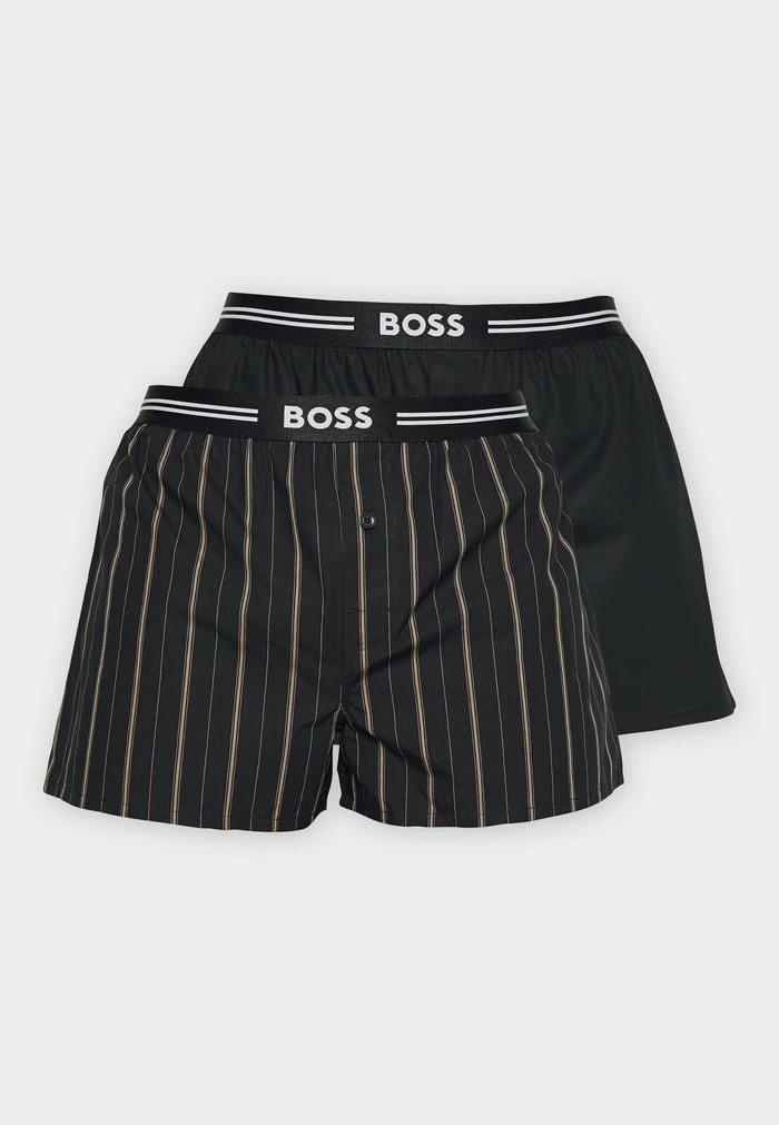 BOSS 2 PACK - Boxer Shorts - Black 6 BOSS 2 PACK - Boxer Shorts - Black - Image 4