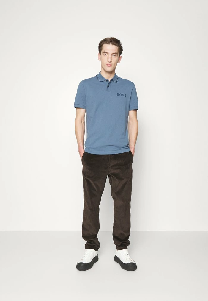 BOSS TOBIN - Polo Shirt - Mineral Blue 4 BOSS TOBIN - Polo Shirt - Mineral Blue - Image 2