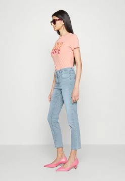 BOSS SKINNY CROP - Slim Fit Jeans - Medium Blue -BOSS Sales Store 41bc8b0c61dc4014b56bf8ecde5442e6