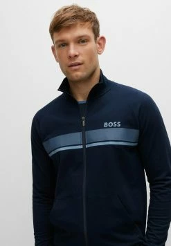 BOSS Zip-up Sweatshirt - Dark Blue Three -BOSS Sales Store 41c924ba8a2441009597977d5db6bfe7
