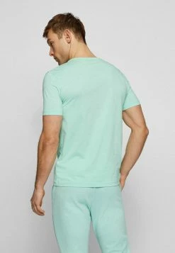 BOSS CURVED - Basic T-shirt - Light Green Two -BOSS Sales Store 428d28d8f6bb460bb2cf93e4c0a0e79c