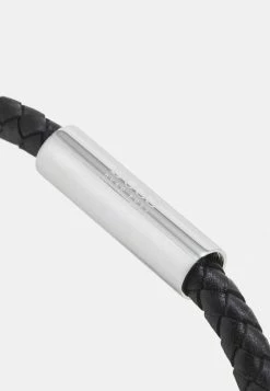 BOSS BRAIDED - Bracelet - Black -BOSS Sales Store 430d21ccea594fee811119d6141ba219