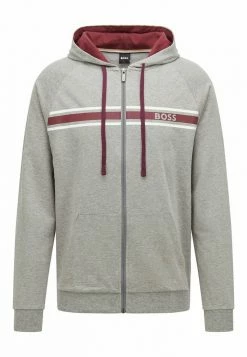 BOSS AUTHENTIC - Zip-up Sweatshirt - Grey -BOSS Sales Store 4334adb320f24e568ce5d1660bb5f34a