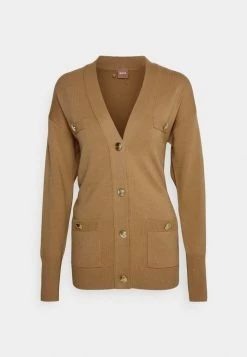 BOSS FAMAZONA - Cardigan - Medium Beige -BOSS Sales Store 43c5ec2527d24d748dead20f53fb7109