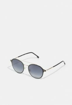BOSS UNISEX - Sunglasses - Matt Gold-coloured/black