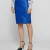 BOSS SELRITA - Pencil Skirt - Open Blue -BOSS Sales Store 44409a3ca4024853a95f4f1dc10286c8