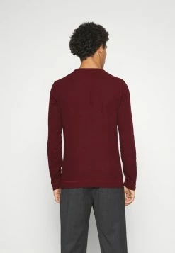 BOSS TEMPEST - Jumper - Dark Red -BOSS Sales Store 453bfbb5eb5f4ff88340c7fd395b6824