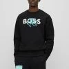 BOSS WEGRAFFITTTI - Sweatshirt - Black One 2 BOSS WEGRAFFITTTI - Sweatshirt - Black One -BOSS Sales Store 453dbbff031c4040a08ce6249e1d43e1