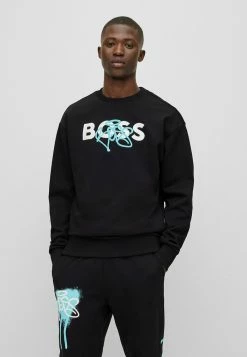 BOSS WEGRAFFITTTI - Sweatshirt - Black One