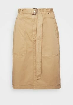 BOSS VEREA - A-line Skirt - Medium Beige -BOSS Sales Store 45740b247b88490a84fc7f960b065086