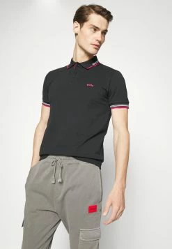 BOSS PAUL CURVED - Polo Shirt - Black Three -BOSS Sales Store 45cea40464aa4353a61514f50eab1d68