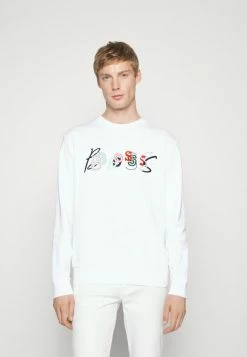 BOSS WELOGOCREW - Sweatshirt - White