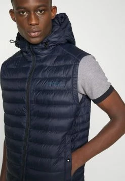 BOSS CALANOT - Waistcoat - Navy -BOSS Sales Store 460a9d599a4141be873936ca9b12c017