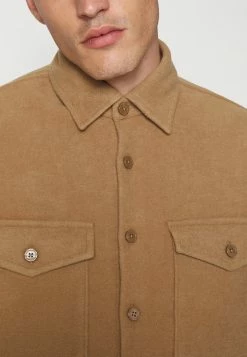 BOSS NEOTERIO - Short Coat - Medium Beige -BOSS Sales Store 46267a7be1a740fc8d85d178fdceac25