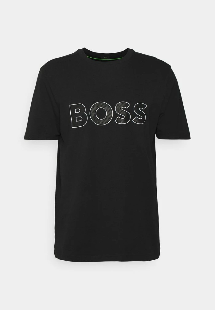 BOSS TEE - Print T-shirt - Black 8 BOSS TEE - Print T-shirt - Black - Image 6