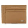BOSS CROSSTOWN_S N - Business Card Holder - Beige Five -BOSS Sales Store 46b0e19c177546fca87adf9db086328a