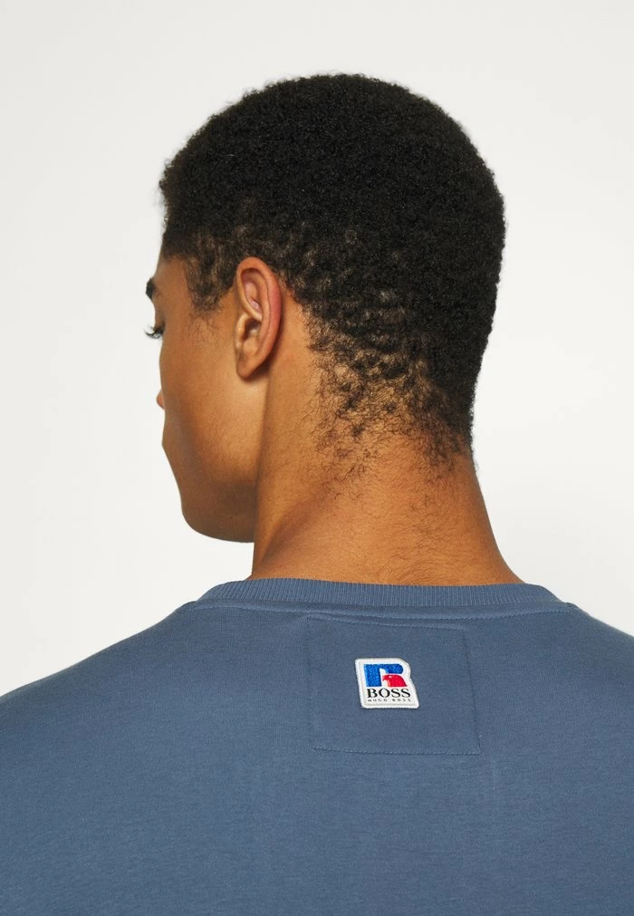 BOSS X RUSSELL ATHLETIC - Long Sleeved Top - Bright Blue 8 BOSS X RUSSELL ATHLETIC - Long Sleeved Top - Bright Blue - Image 6