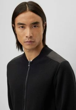 BOSS LANDREZ - Cardigan - Black -BOSS Sales Store 474adf01f87044b3ac28802c8b3950f1