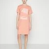 BOSS ENCHY - Jersey Dress - Light/pastel Red