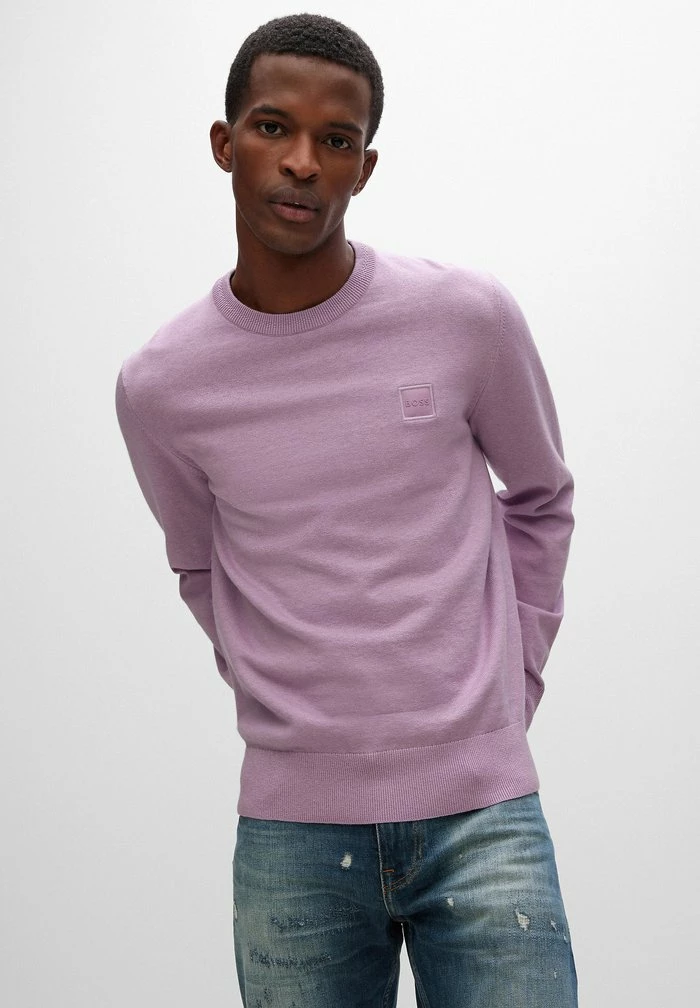 BOSS KANOVANO - Jumper - Light Pastel Purple 3 BOSS KANOVANO - Jumper - Light Pastel Purple