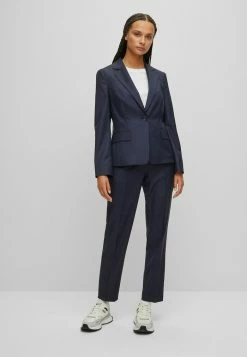 BOSS JOLISANA - Blazer - Blue -BOSS Sales Store 4950171f19ea4a1ea7d53a99174d34df