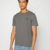 BOSS Basic T-shirt - Dark Grey -BOSS Sales Store 4a3c3b93db034374a22fd6418c376352