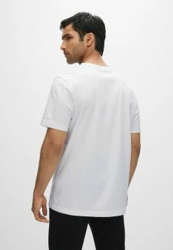 BOSS Print T-shirt - White -BOSS Sales Store 4a7a9d51b71f4226ab6516030bd4cb24