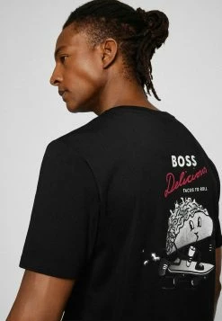 BOSS CARTOON - Print T-shirt - Black One -BOSS Sales Store 4abca24873af4c53917dded55b9215b7