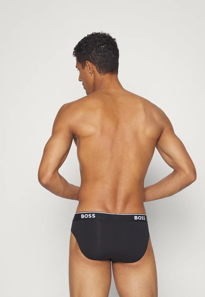 BOSS BRIEF POWER 3 PACK - Briefs - Black 4 BOSS BRIEF POWER 3 PACK - Briefs - Black - Image 2