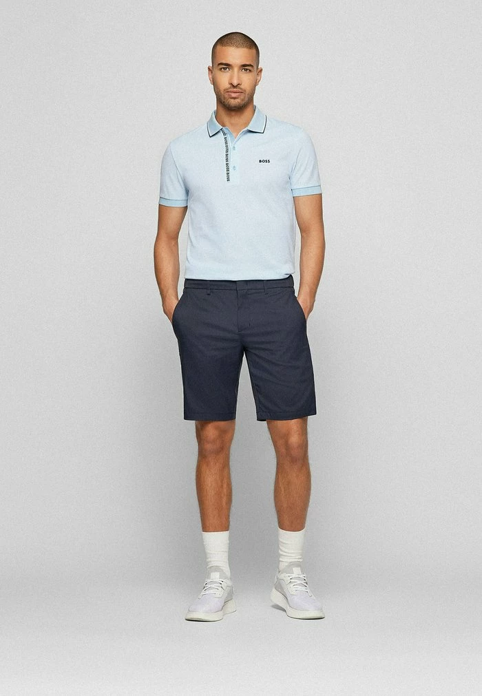 BOSS PAULE - Polo Shirt - Light Blue Three 4 BOSS PAULE - Polo Shirt - Light Blue Three - Image 2
