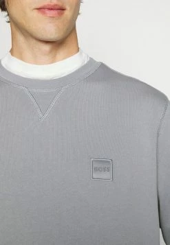 BOSS WESTART - Sweatshirt - Medium Grey -BOSS Sales Store 4ba737ab9d25463d83f31111953ad5b0