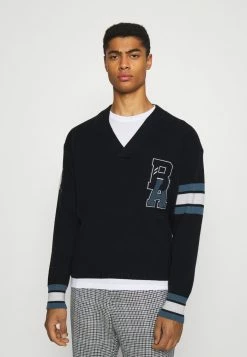 BOSS X RUSSELL ATHLETIC KRASSEV - Jumper - Navy