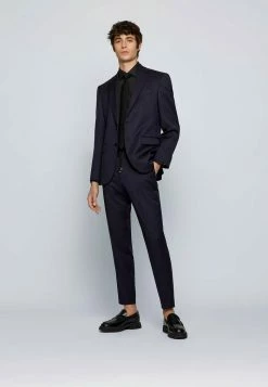 BOSS GENIUS - Suit Trousers - Dark Blue -BOSS Sales Store 4c7c9a9aeedf485e80e076f25e1f7a0e