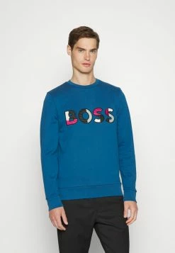 BOSS STADLER - Sweatshirt - Medium Blue