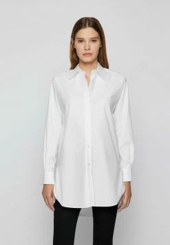 BOSS BACORA - Button-down Blouse - White