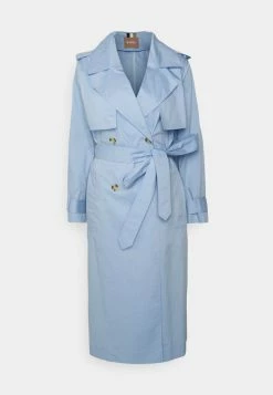 BOSS Trenchcoat - Light/pastel Blue -BOSS Sales Store 4cd810ba6d8e44059f063c8494795cec