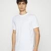 BOSS THOMPSON - Basic T-shirt - White -BOSS Sales Store 4d0ec929e6a64420b17b29ebdc7f4621