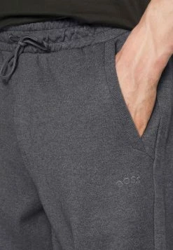 BOSS HADIKO CURVED - Tracksuit Bottoms - Medium Grey -BOSS Sales Store 4d5390cb8d7745f591c0e15c23daa2d4