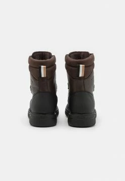 BOSS JACOB BOOT - Lace-up Ankle Boots - Dark Brown -BOSS Sales Store 4d8955bb57eb4f0b96556395e383c8dd