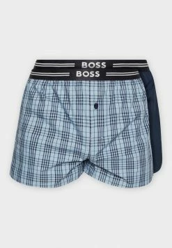 BOSS 2 PACK - Boxer Shorts - Light/pastel Blue -BOSS Sales Store 4d8b9e91658542e387cbd17b20583bdb