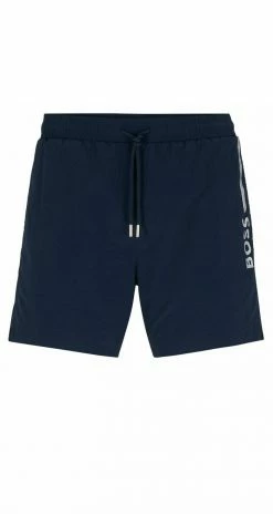 BOSS OLE - Swimming Shorts - Dark Blue Fifteen -BOSS Sales Store 4dd386b6b4af47688eba7b76e6b8d9fb