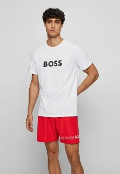 BOSS RN - Print T-shirt - White