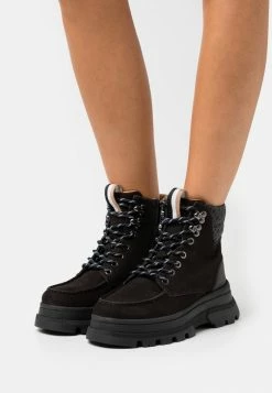 BOSS FOSTER HALB - Lace-up Ankle Boots - Black