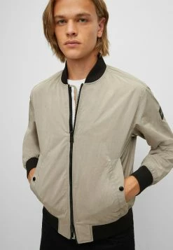 BOSS CLIFFORD - Bomber Jacket - Open White Eleven 12 BOSS CLIFFORD - Bomber Jacket - Open White Eleven -BOSS Sales Store 4e54b5ff5d8c4cad8a890f45e81927ac