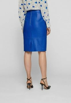 BOSS SELRITA - Pencil Skirt - Open Blue -BOSS Sales Store 4e7de04d477c4b5581894ecc25800722